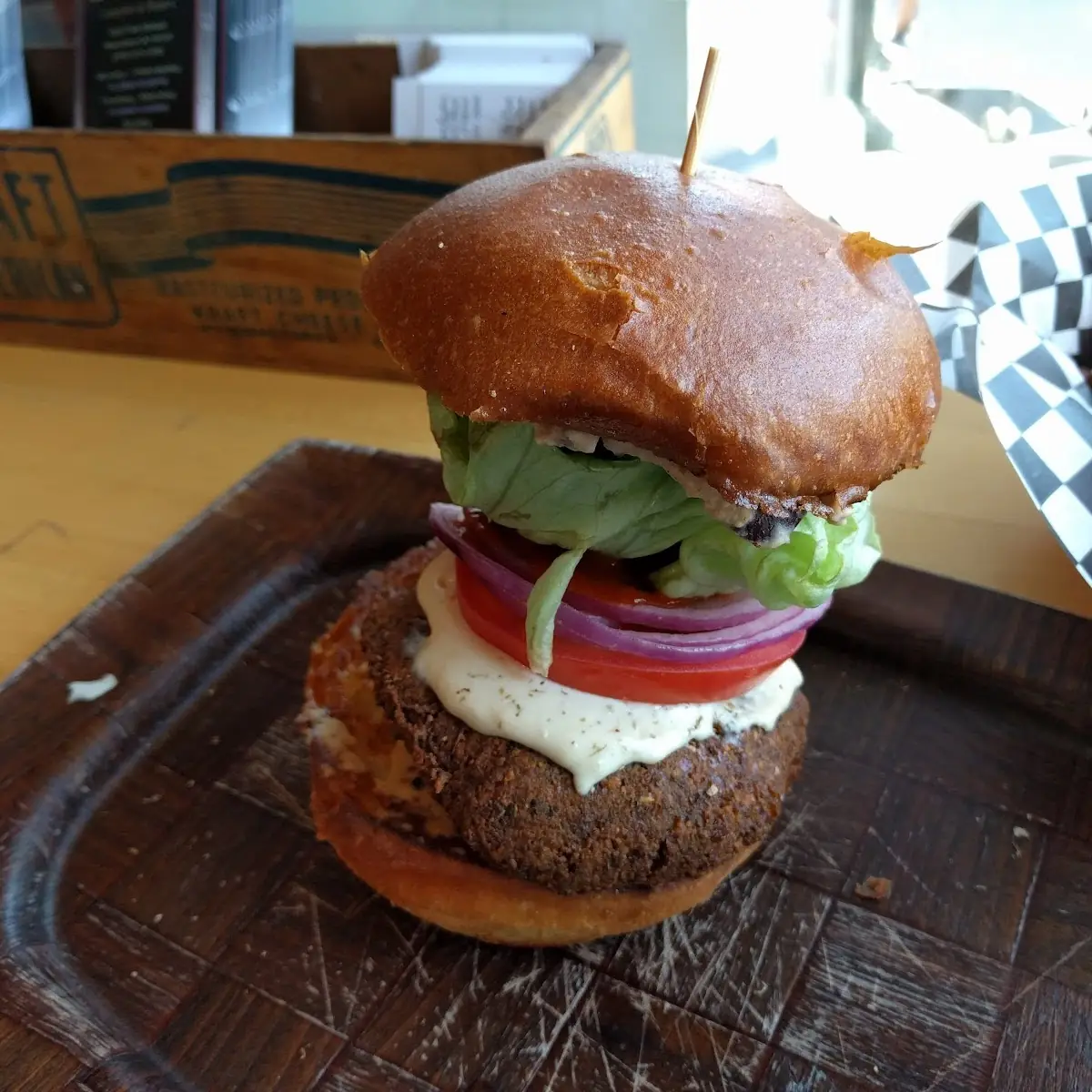 Falafel Burger