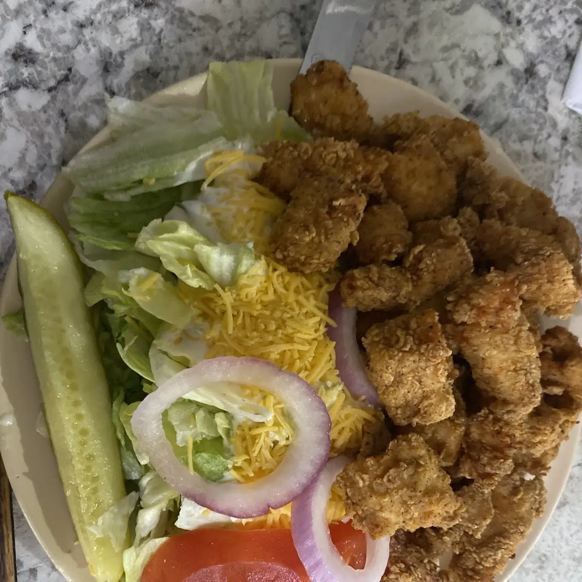 Boneless & Salad