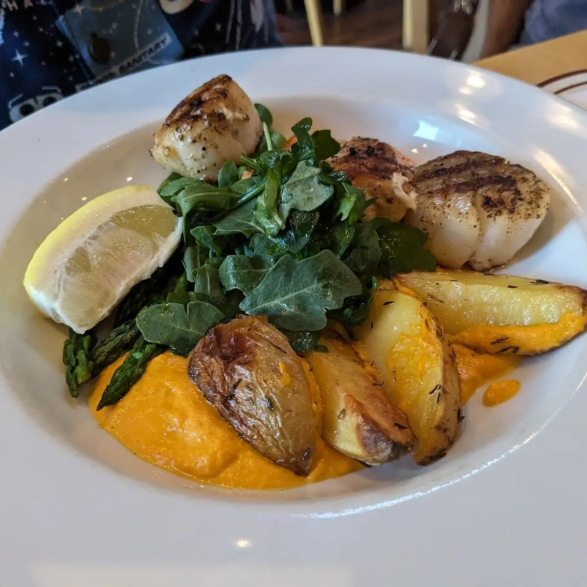 Pan Seared Day Boat Sea Scallops