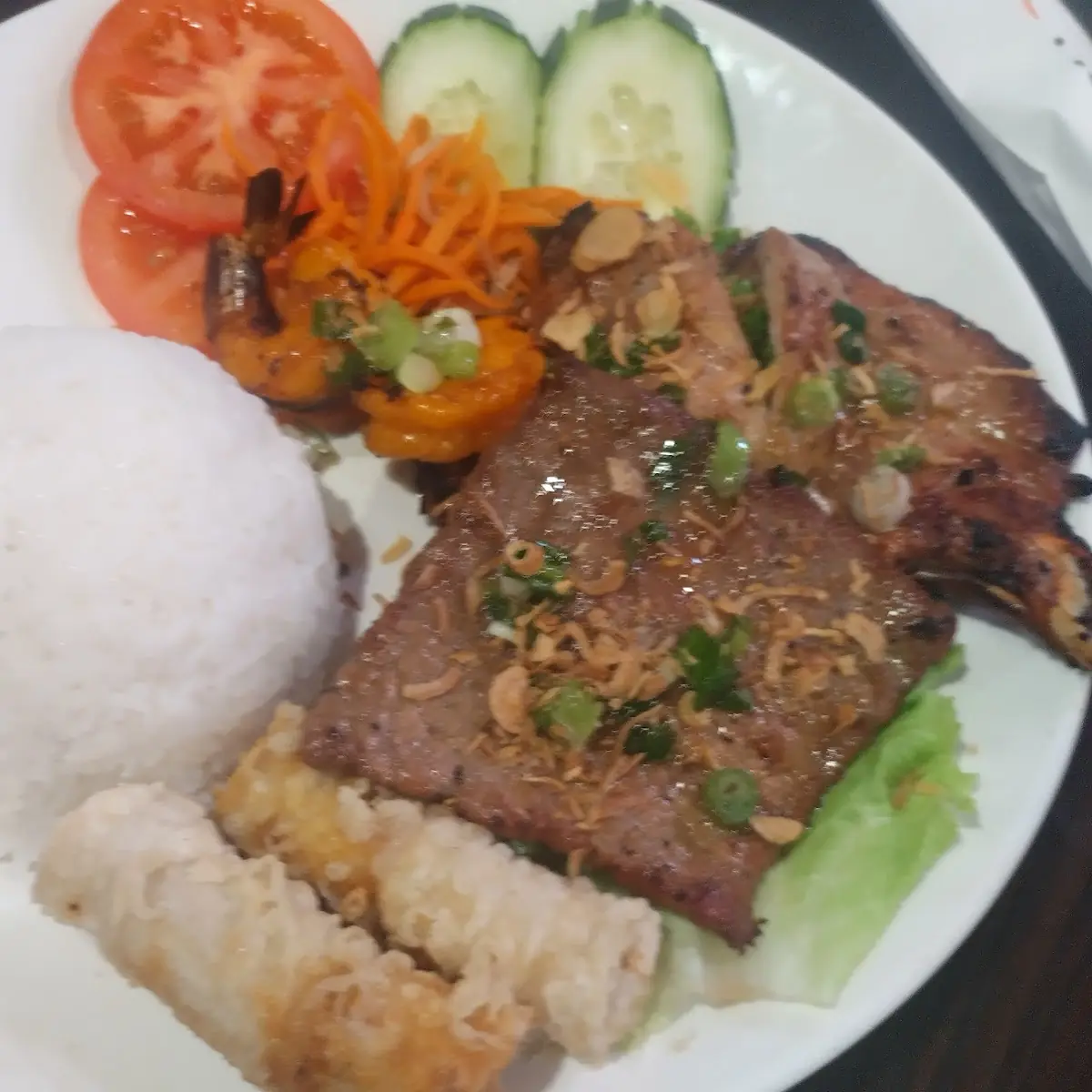 Combo Rice Plate Com DAC Biet