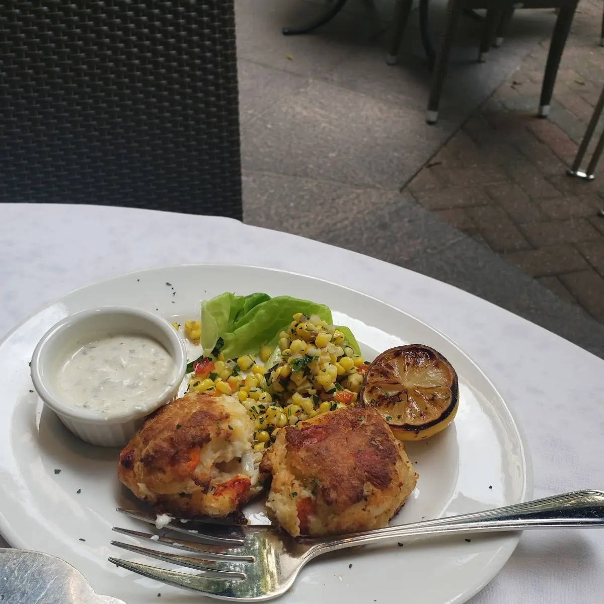 Lobster and Crab Cakes