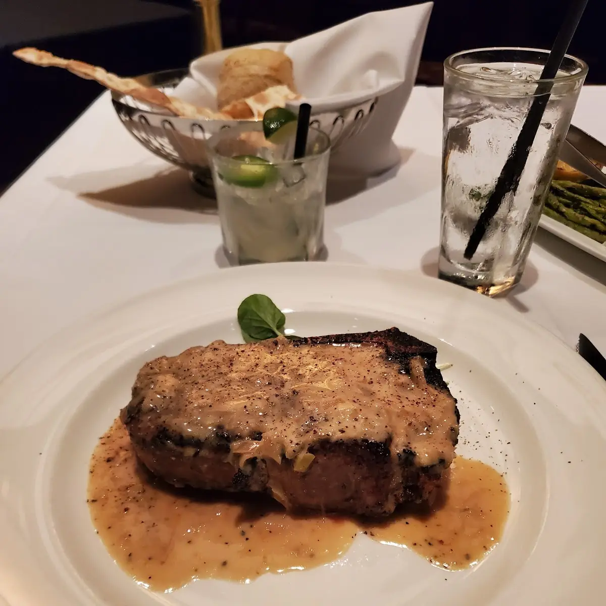 Porcini Rubbed Bone-In Ribeye Steak