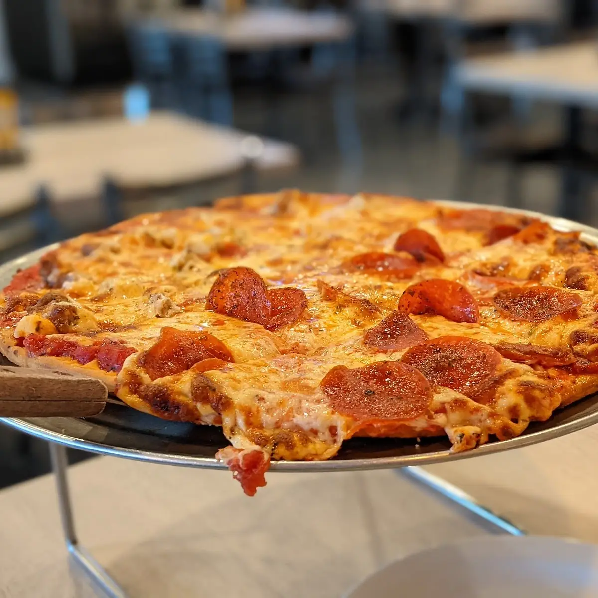 Pepperoni and Sausage Pizza