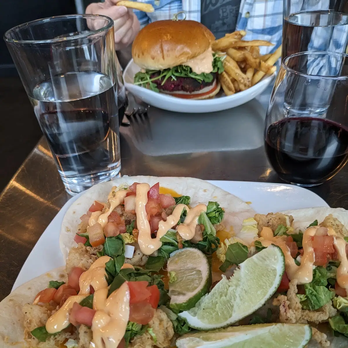 Crispy Calamari Tacos