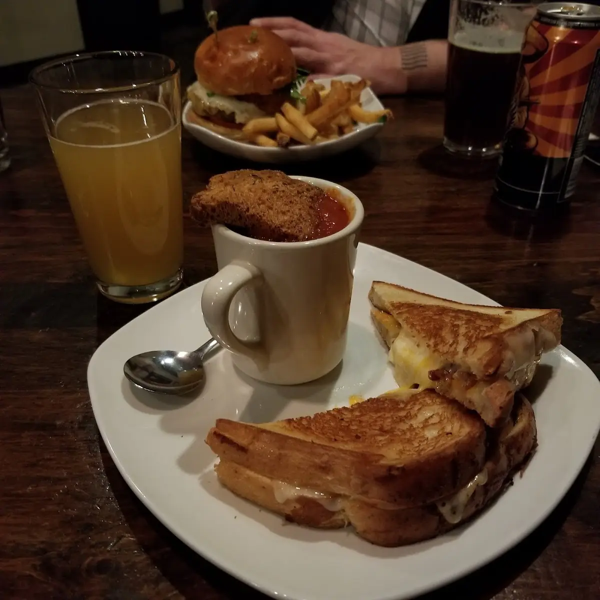 Toasted Cheese and Soup