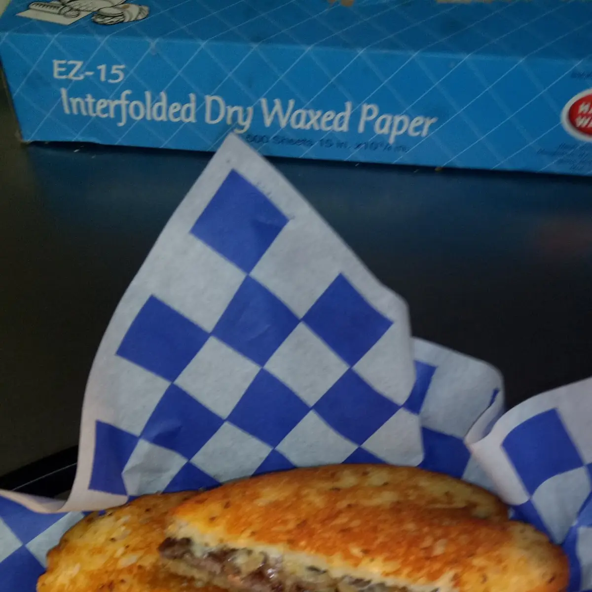 Blurry Patty Melt Sandwich