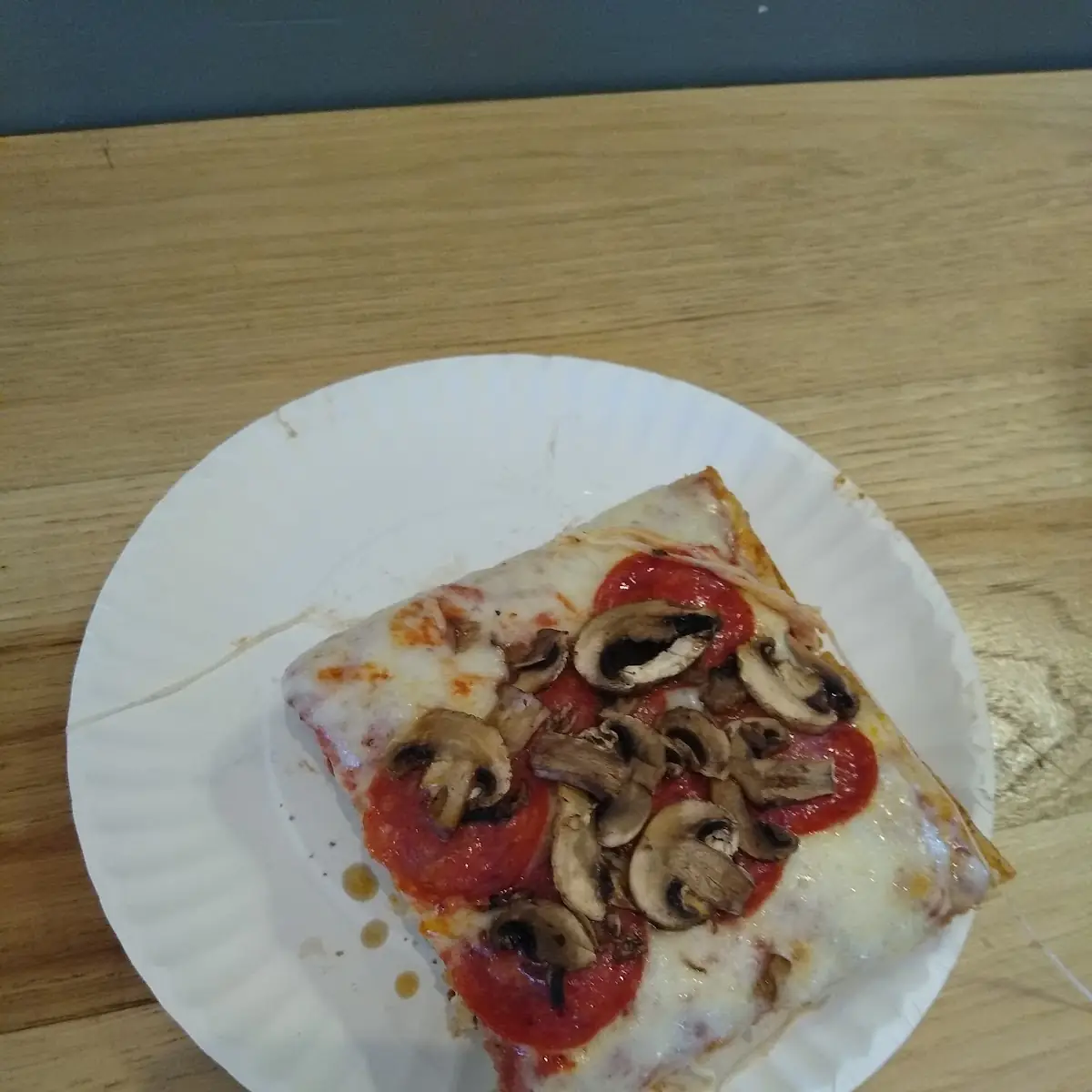 Pepperoni and Mushroom Pizza