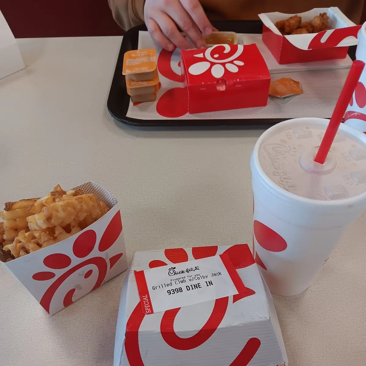Grilled Chicken Club Meal