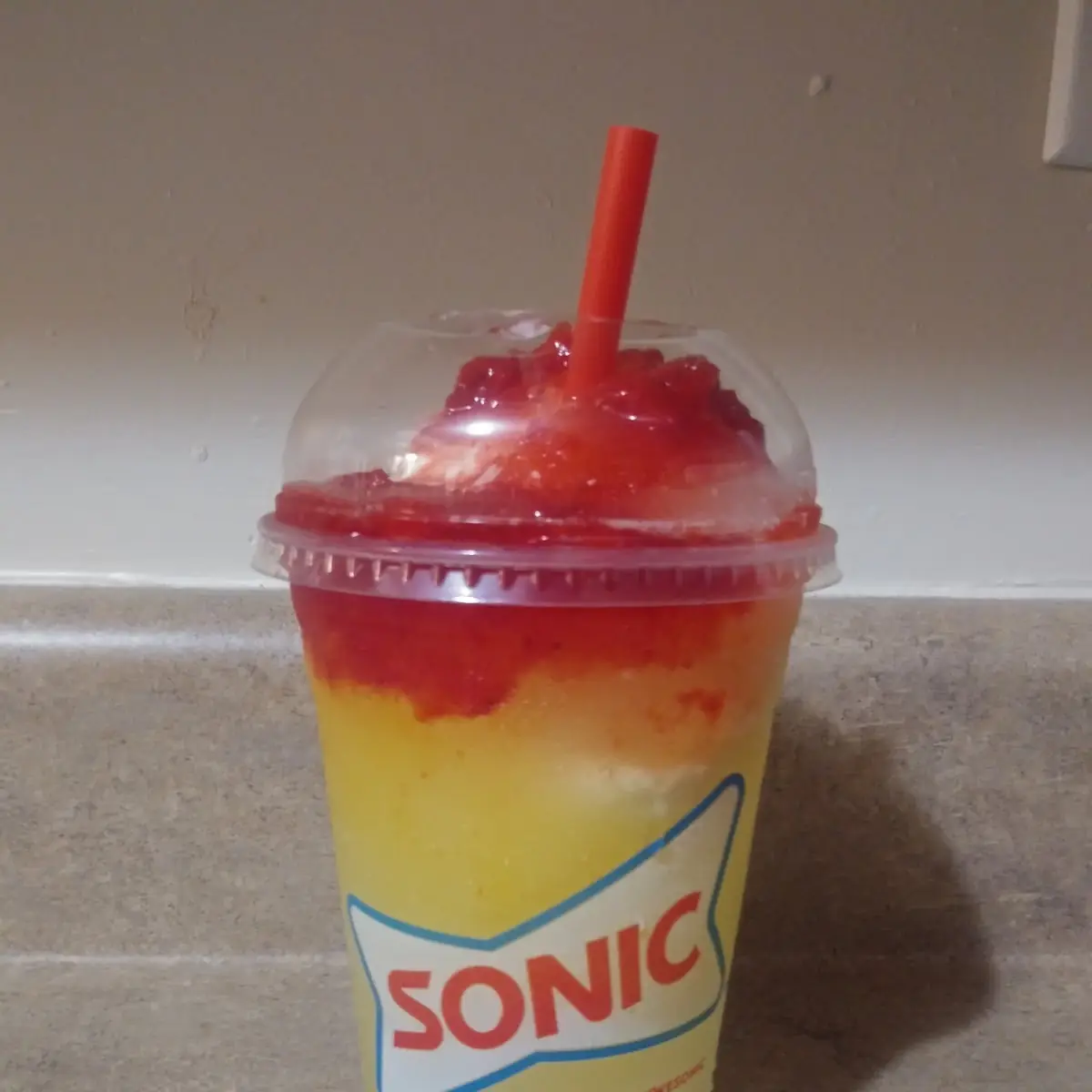 Lemonberry Slush Float