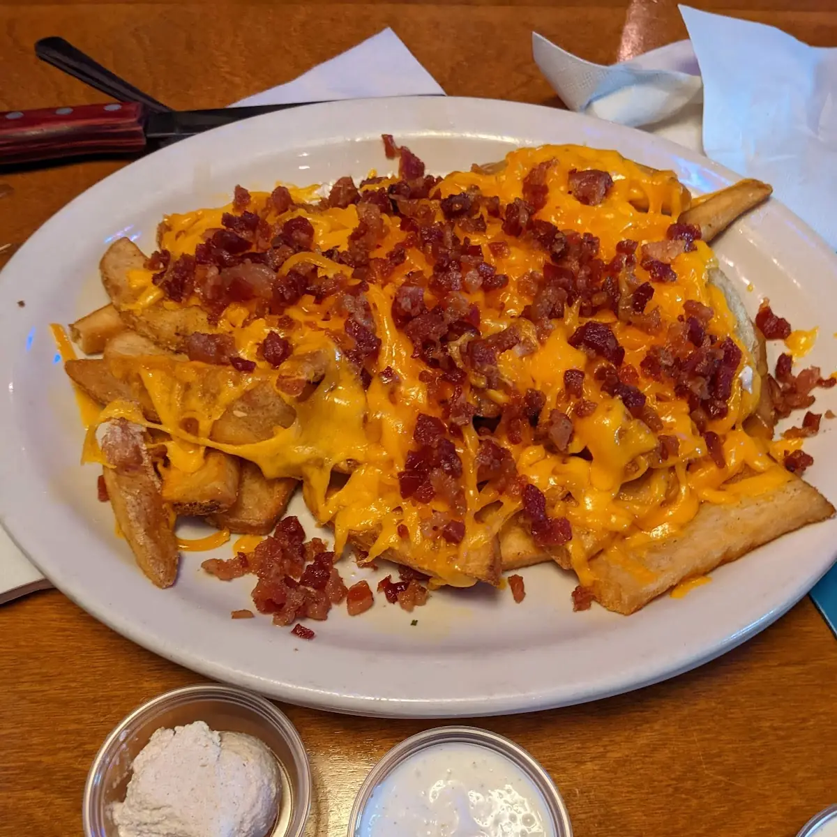 Cheese Fries with Bacon