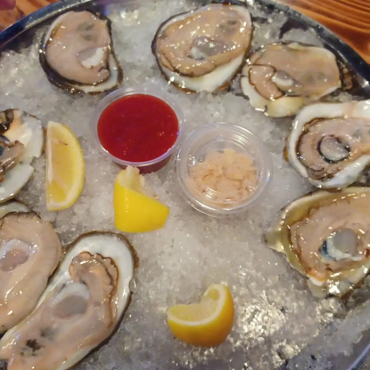 Raw Oysters on the Half Shell