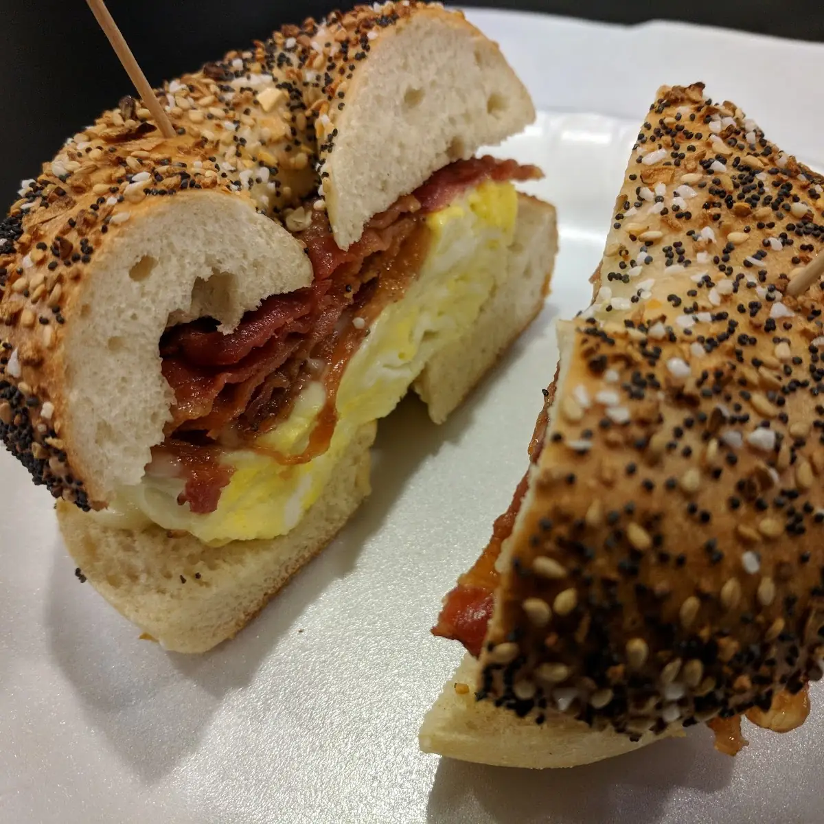 Bacon Egg & Cheese Egg Bagel