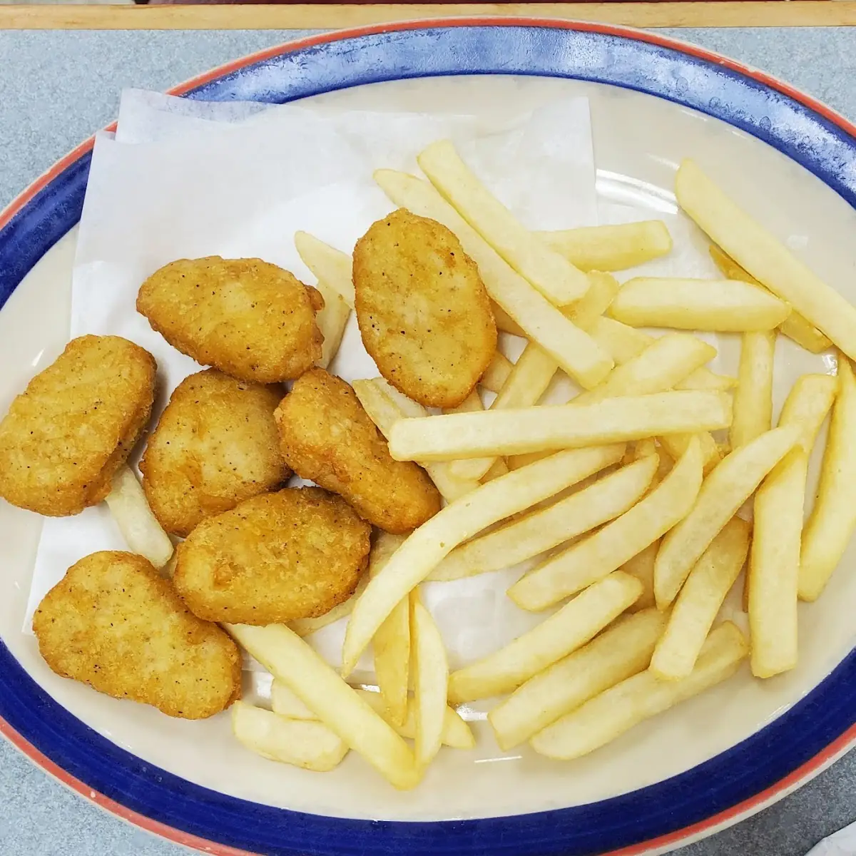 Chicken Nuggets and Fries