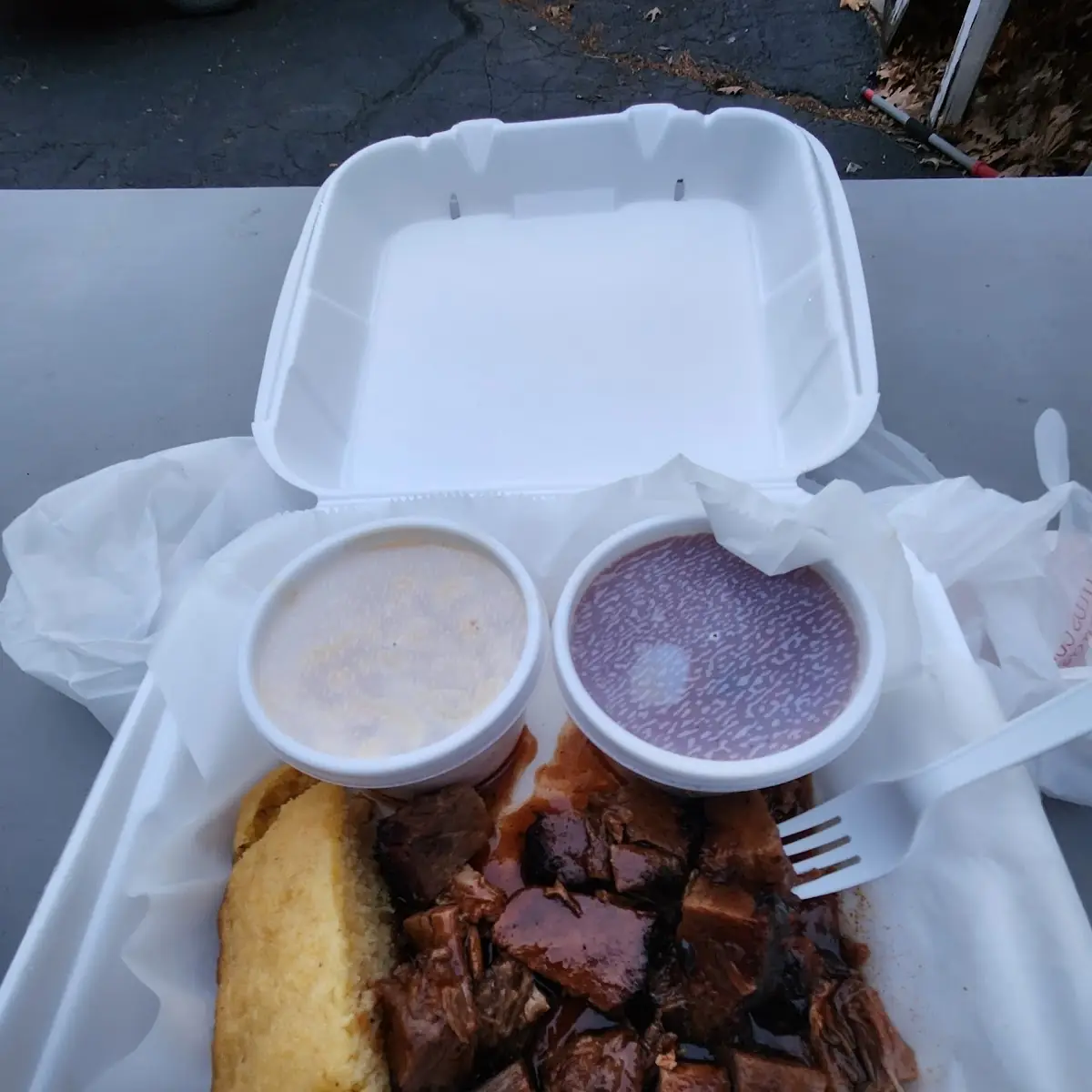 BBQ Sauce and Potato Salad