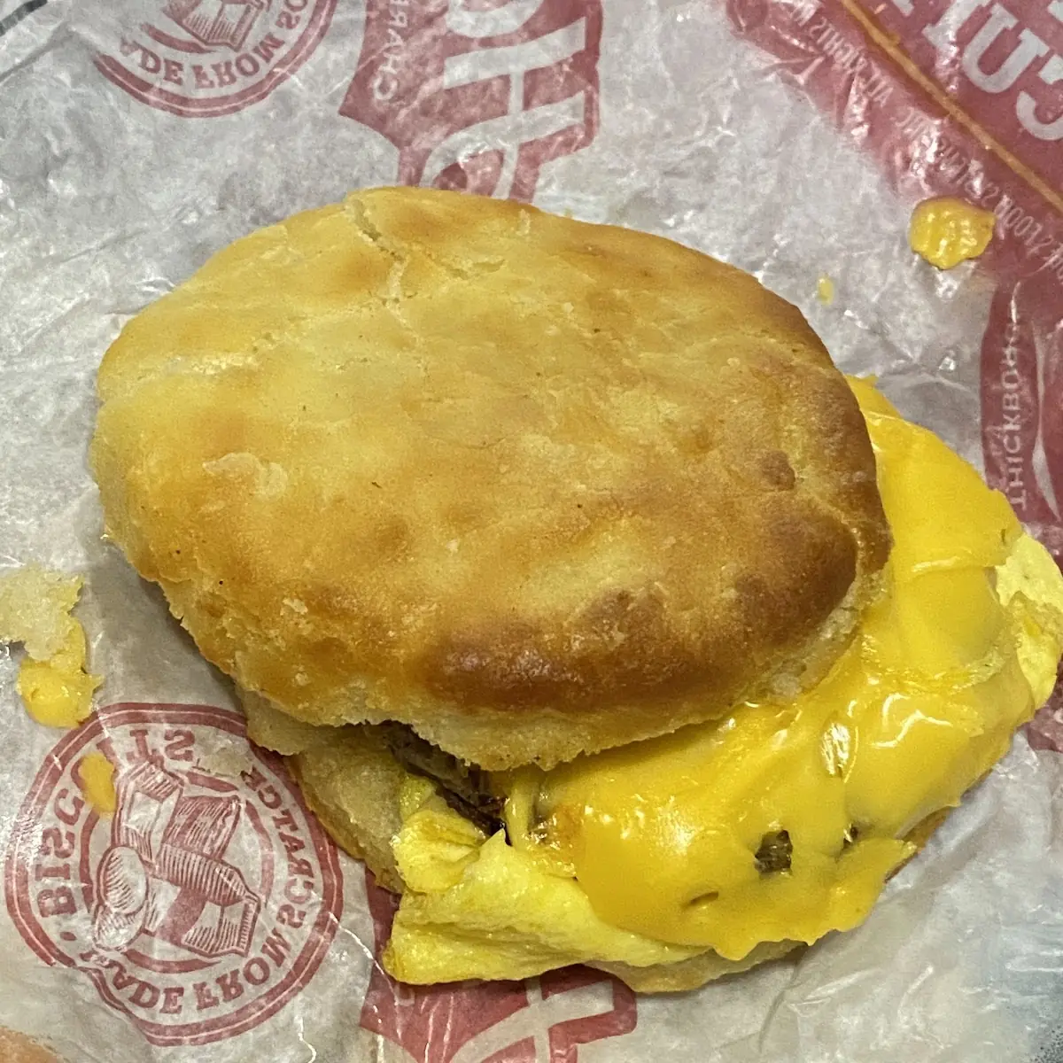 Sausage Egg N Cheese Biscuit