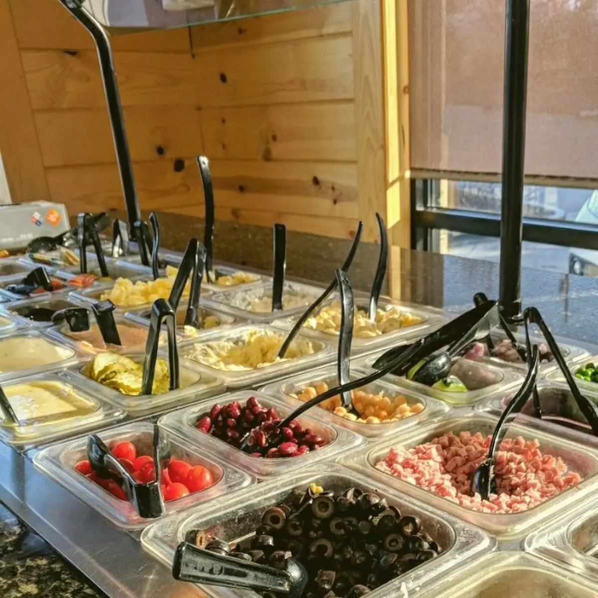 Buffet Style Salad Bar