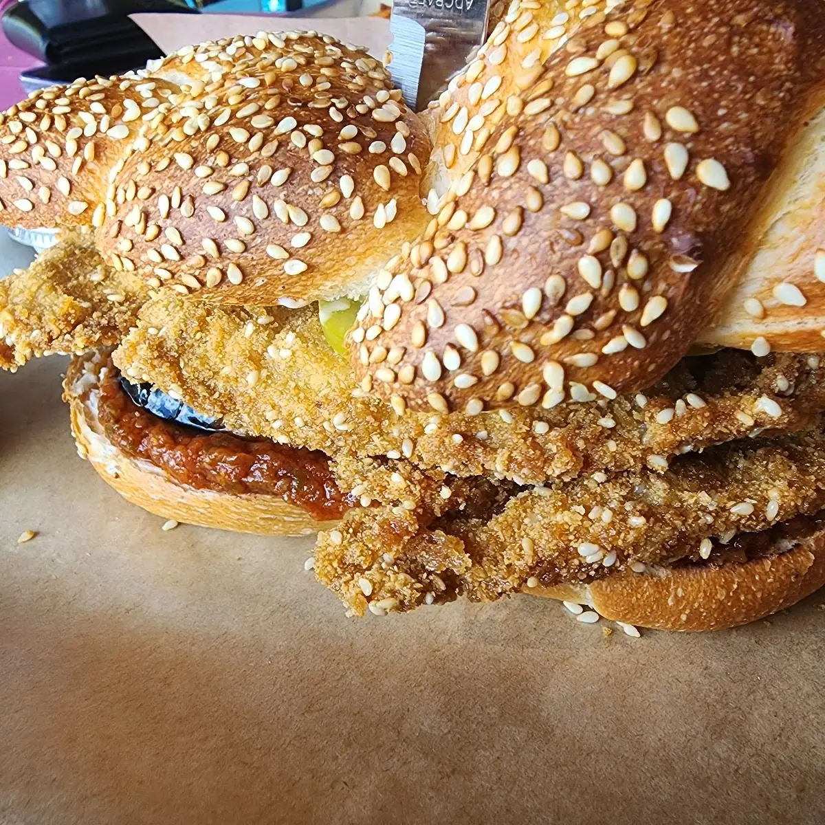 Schnitzel Sandwich
