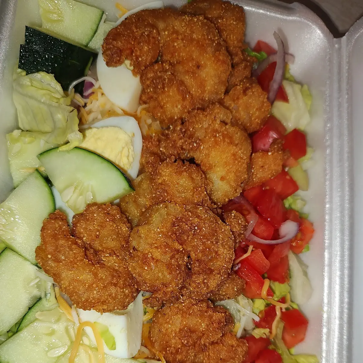 Grilled Shrimp Salad