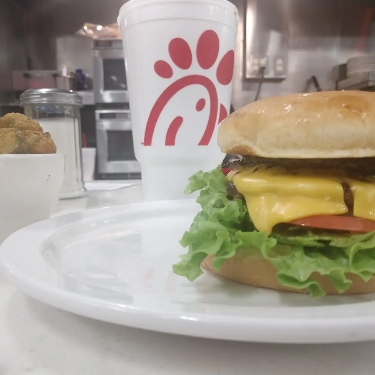 Giant Burger Platter