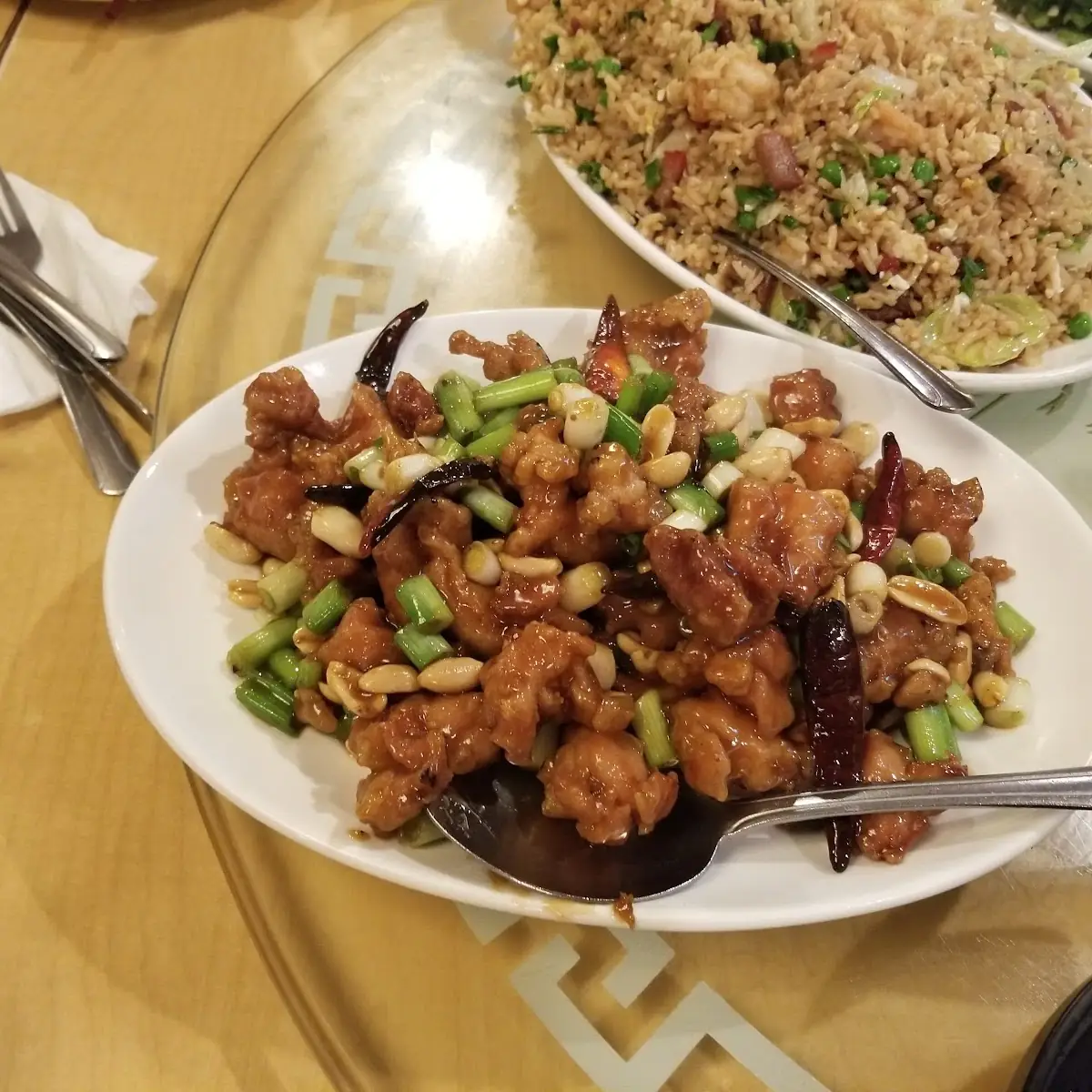 Orange Chicken and Fried Rice