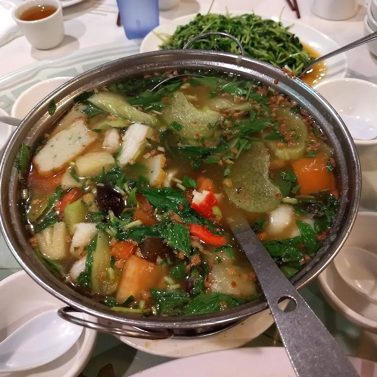Vietnamese Sweet and Soup Seafood Soup