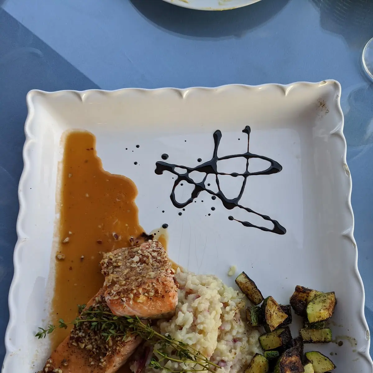 Almond Crusted Salmon Fillet