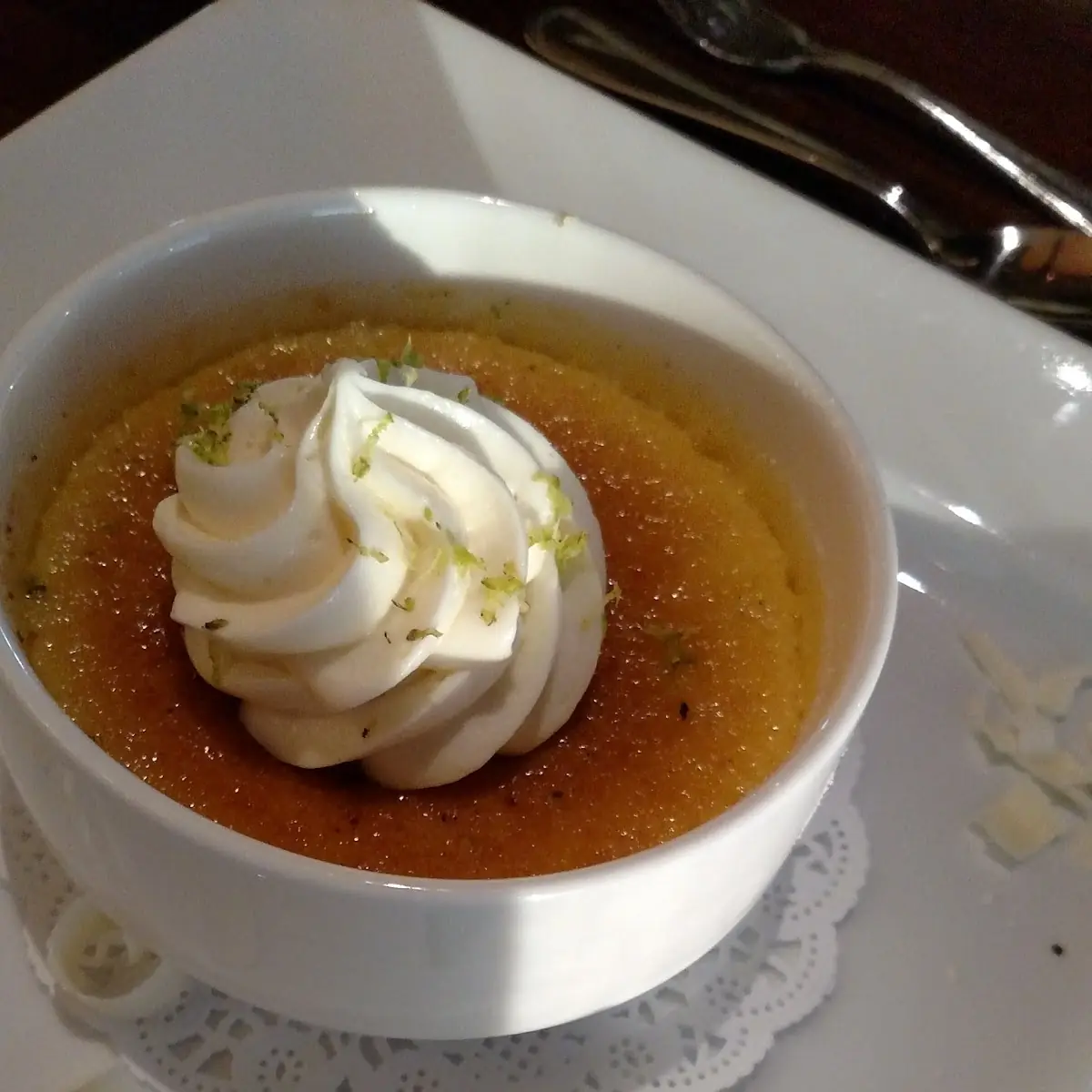 Key Lime Brulee