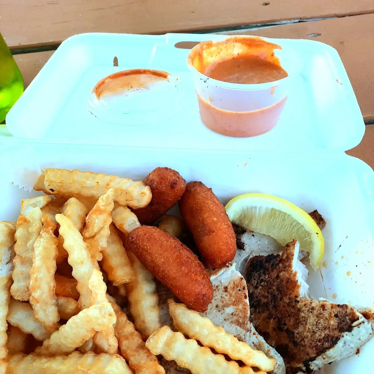 Cajun Tuna Steak Boat