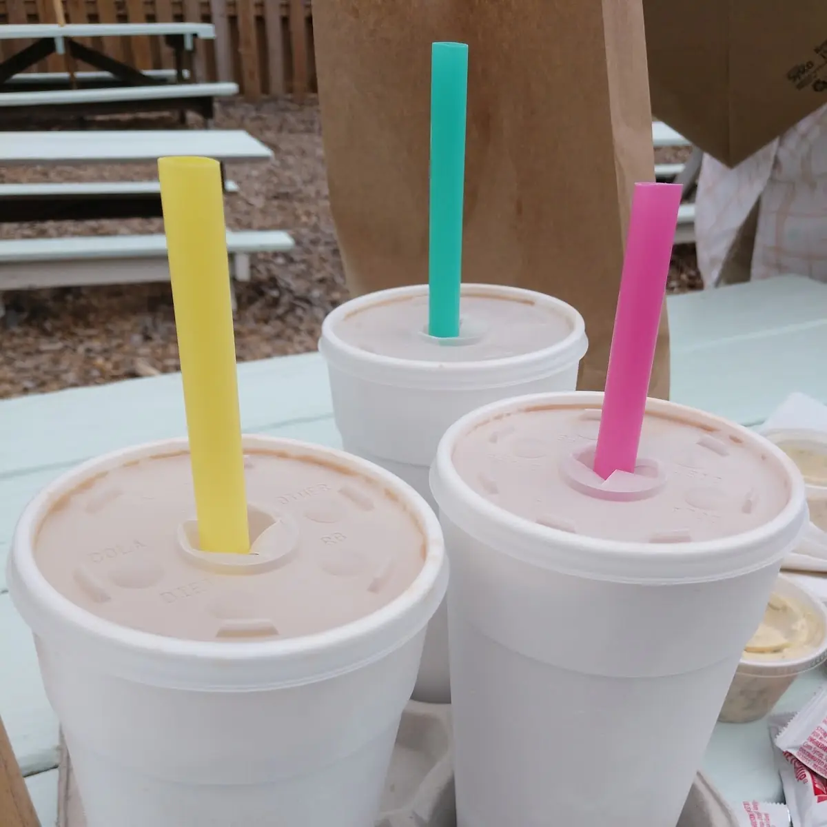Large Chocolate Peanut Butter Banana Shake