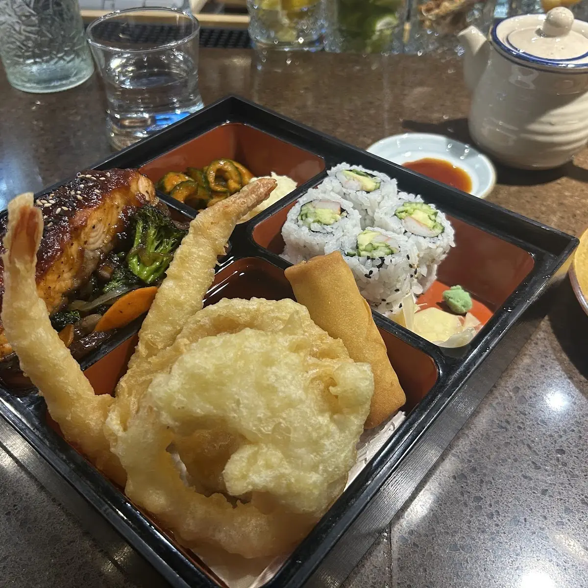 Salmon Bento Box