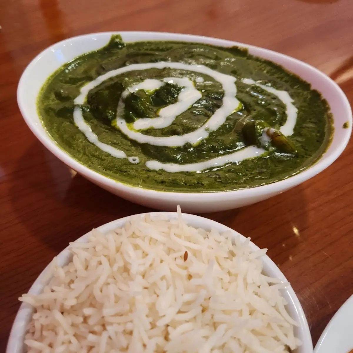 Shrimp Saag Curry