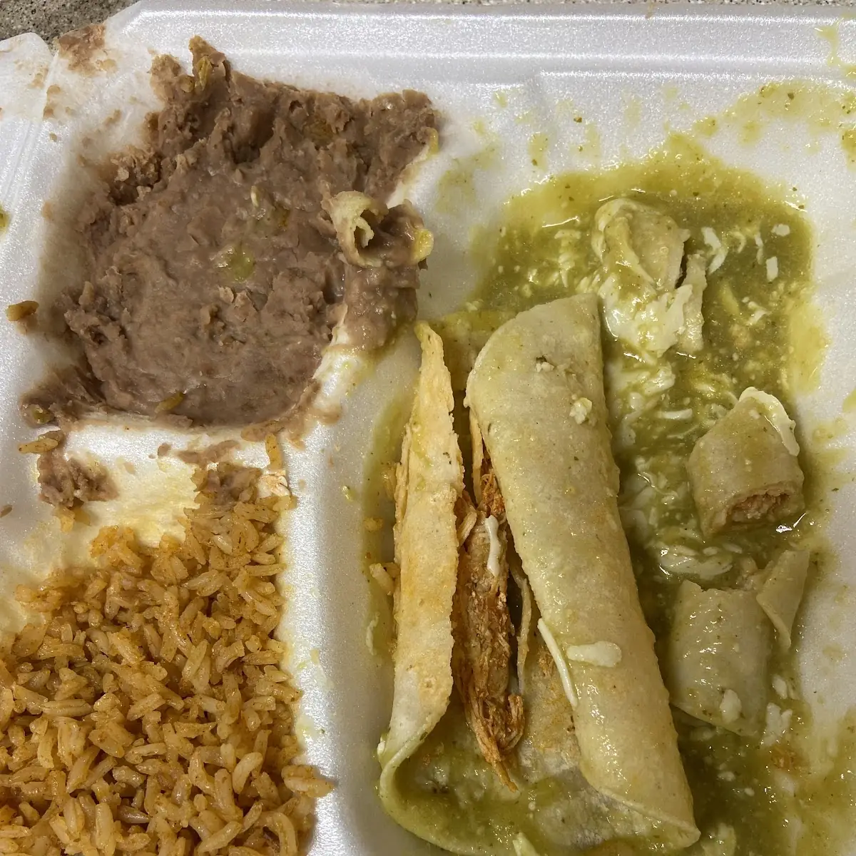 Enchiladas Verdes