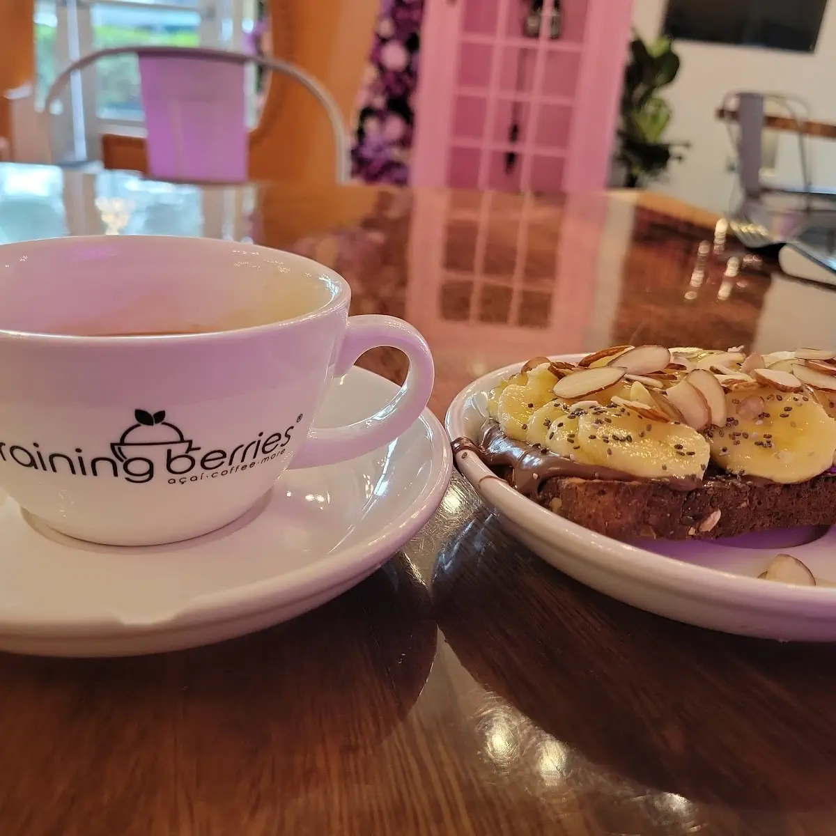 Double Espresso and Nutella Banana Toast