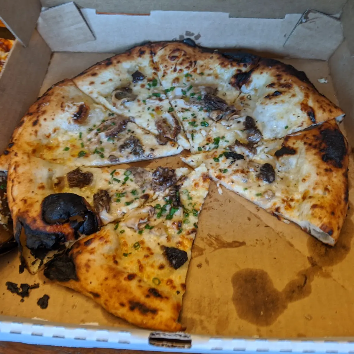 Morel Mushroom Pizza
