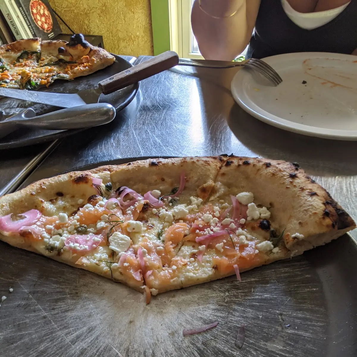 Smoked Salmon Pizza