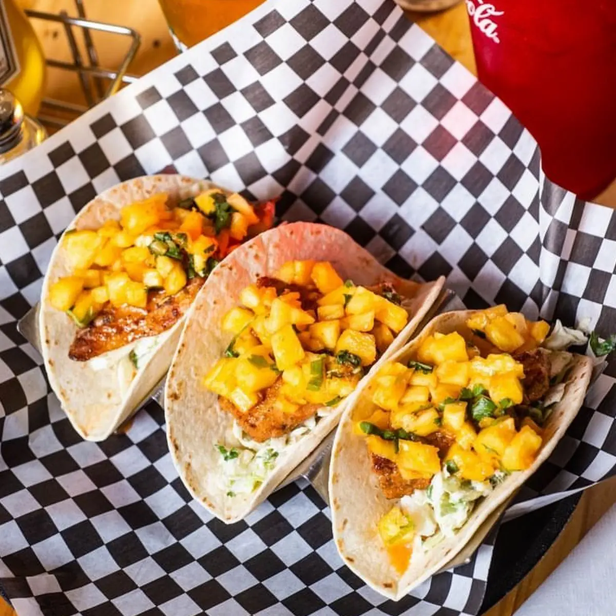 Chicken & Waffle Tacos