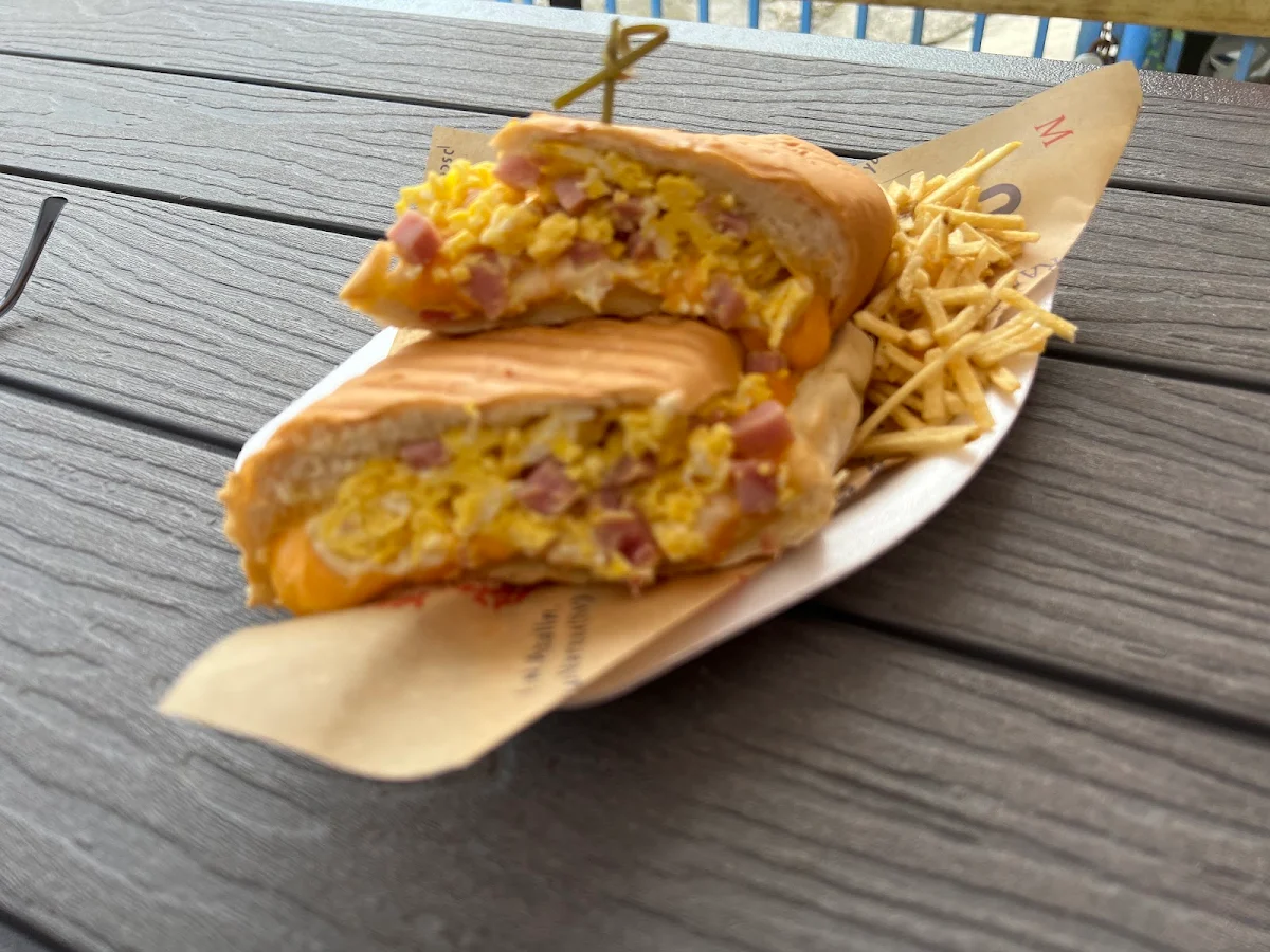 Four Cheese Egg Sandwich