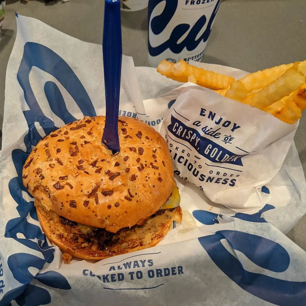 Colby Jack Pub Burger
