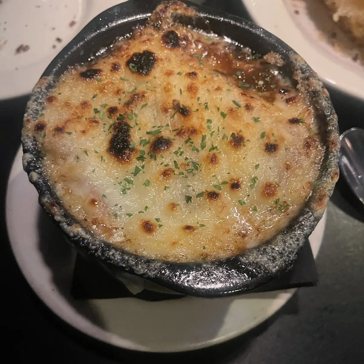 Baked Five Onion Soup