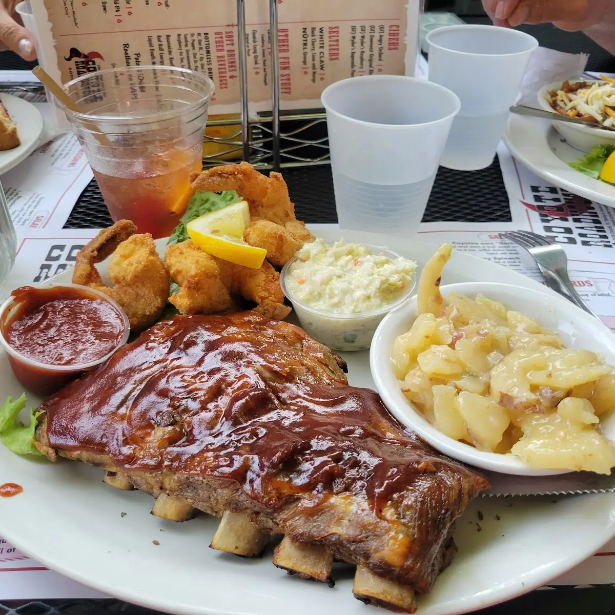 Our Famous BBQ Baby Back Ribs