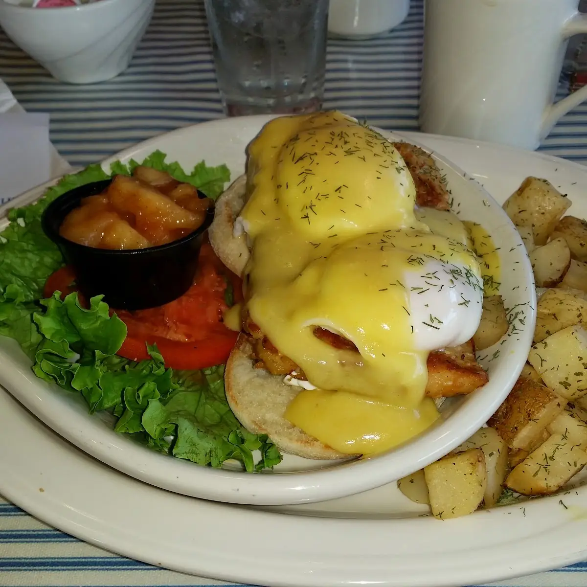 Crab Benedict