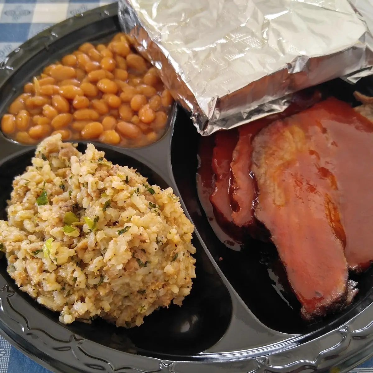 BBQ Plate Brisket with Two Sides