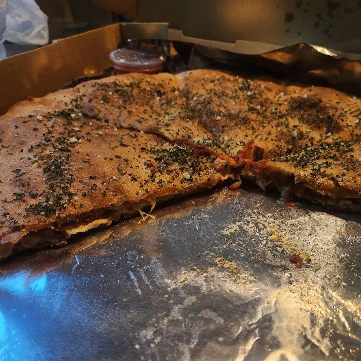 Stuffed Meat Pizza