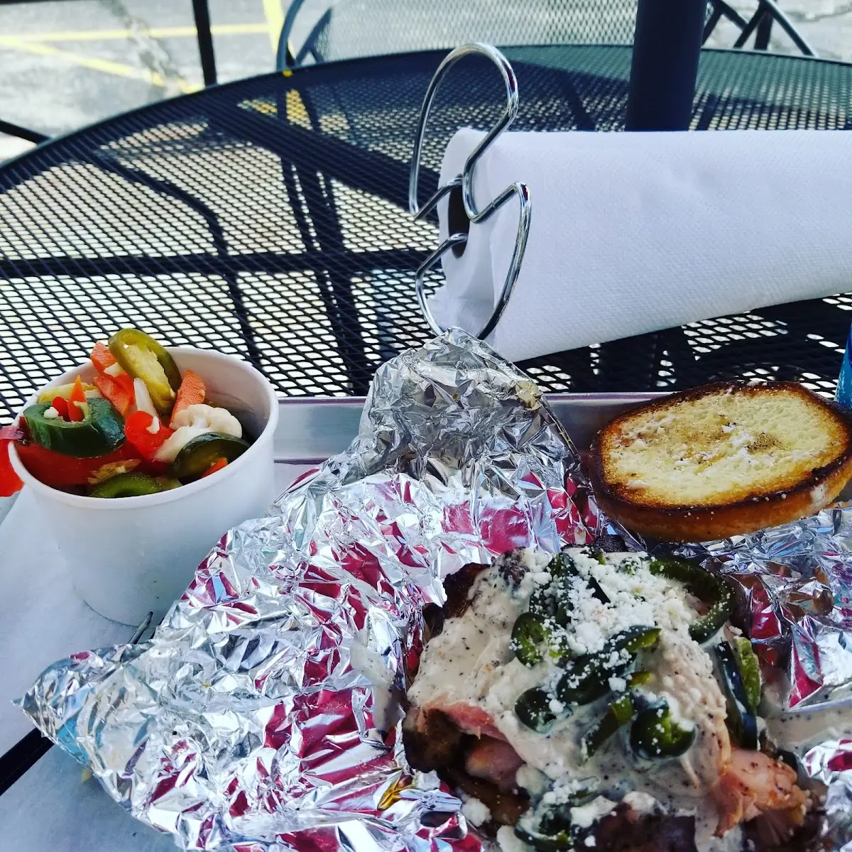 Smoked Chicken Thigh Sandwich