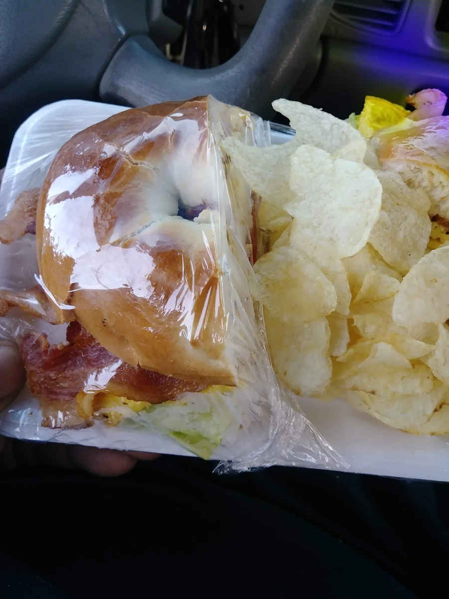 Bacon Egg Cheese Bagel Turkey Side of Lays