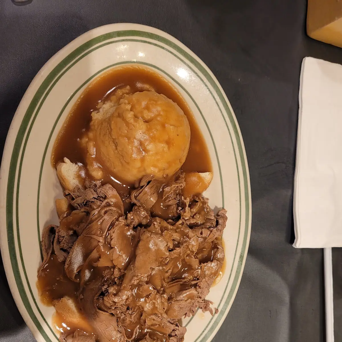Hot Roast Beef Sandwich