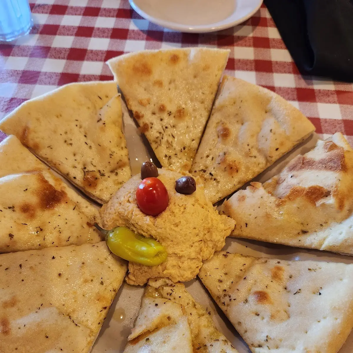 Hummus and Flatbread