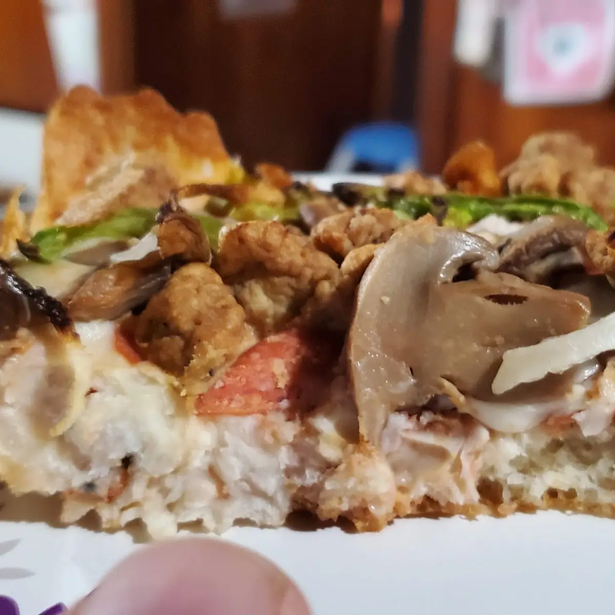 Supreme Deep Dish Pizza