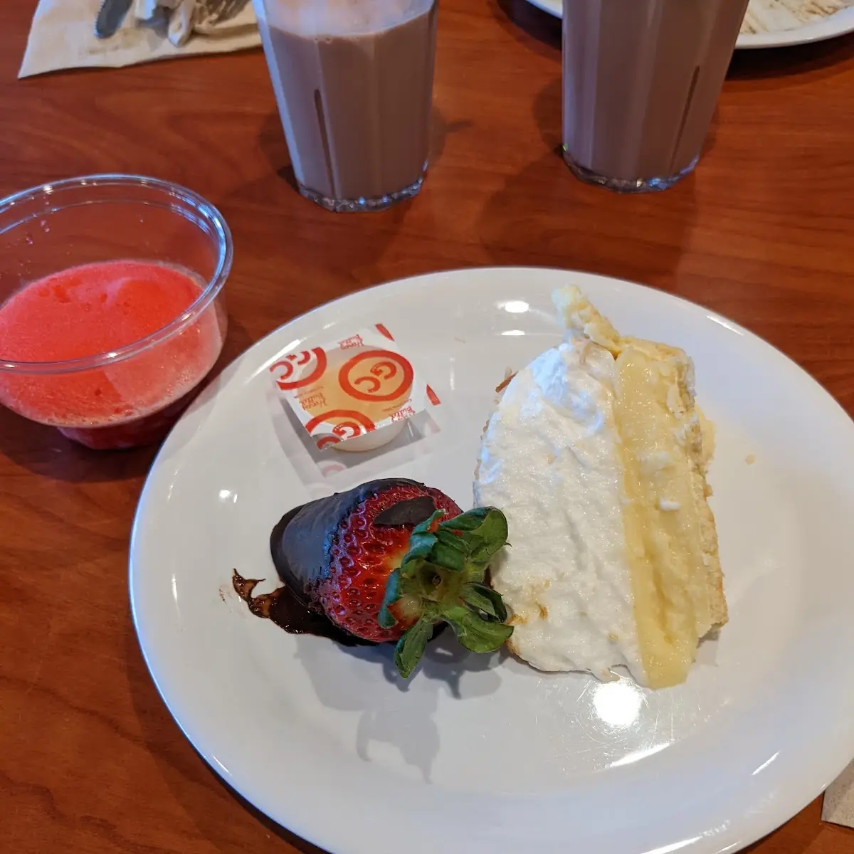Coconut Cream Pie & Chocolate Covered Strawberry