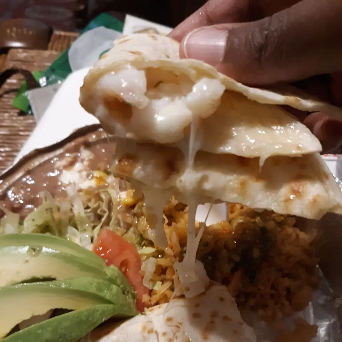 Shrimp Quesadilla Dinner